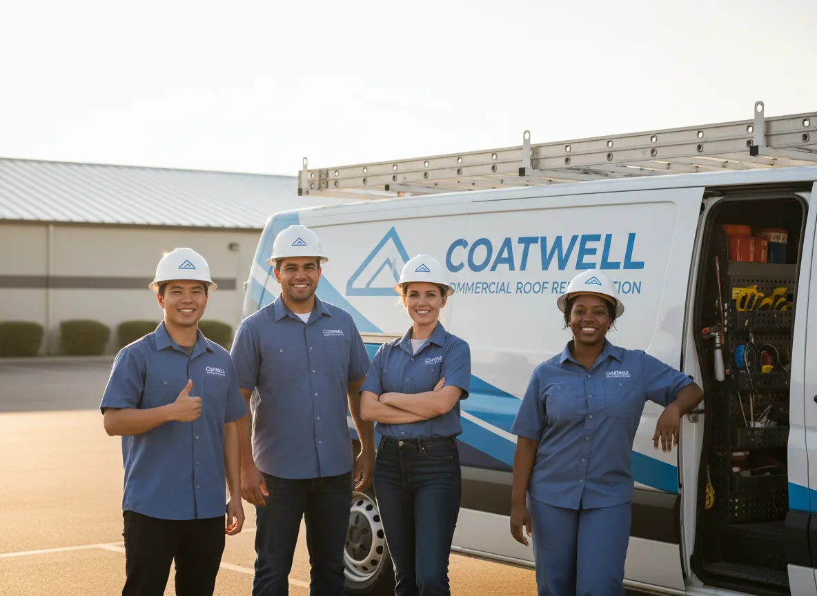 Commercial roof coating company in Gamaliel, AR